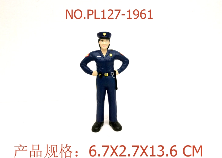Polizistin-Figur 13,6 cm