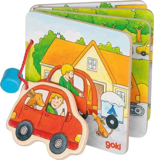 GOKI Holz-Bilderbuch – Wir fahren in den Urlaub