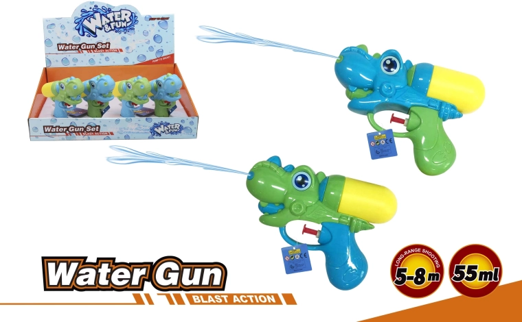 Wasserpistole Dinosaurier 15 cm
