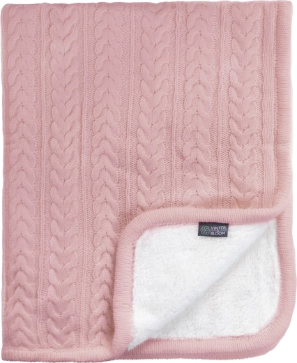 Vinter & Bloom Decke Cuddly Dusty Rose