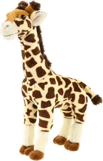 Stehende Plüschgiraffe 28 cm