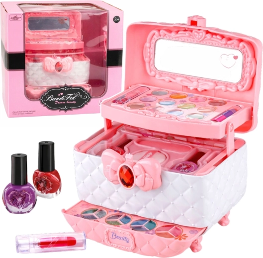 Kosmetikkoffer für Kinder mit Make-up- und Nagelset