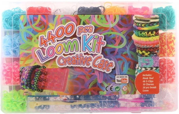 Mega Set Loom Gummibänder 4400 Stück