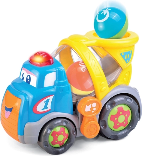 HAP-P-KID fröhlicher Betonmischer mit Bällen