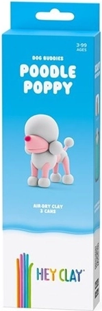 Hey Clay Hundefreunde Pudel-Set 3 Stk.