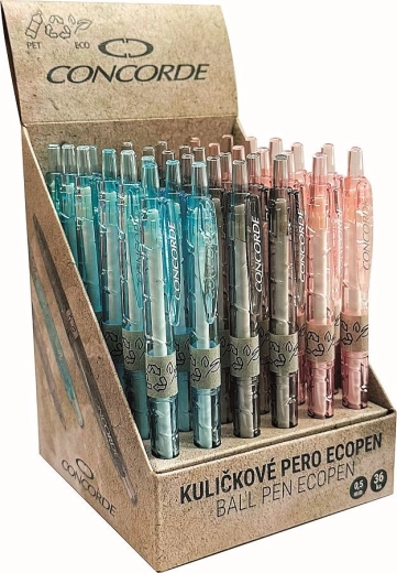 Kugelschreiber CONCORDE EcoPen 0,5 mm, Display