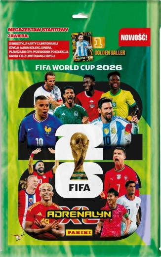 Panini FIFA World Cup 2026 Mega-Starterset Sammelkarten