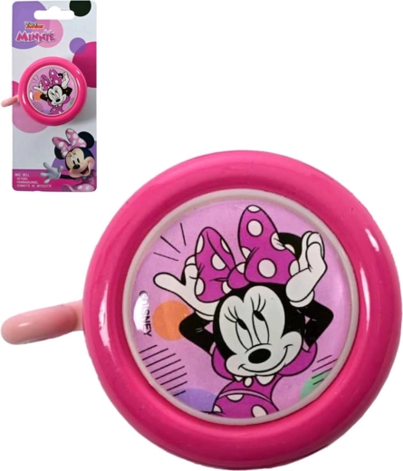 Volare Klingel für Kinderfahrrad Disney Minnie Mouse rosa - 1 Stück