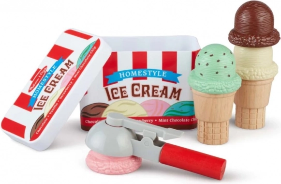 Eiscreme-Set für Kinder