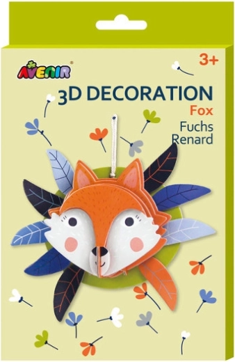 3D Deko-Fuchs zum Aufhängen