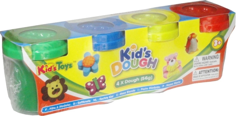 Knetmasse – Set mit 4 Farben