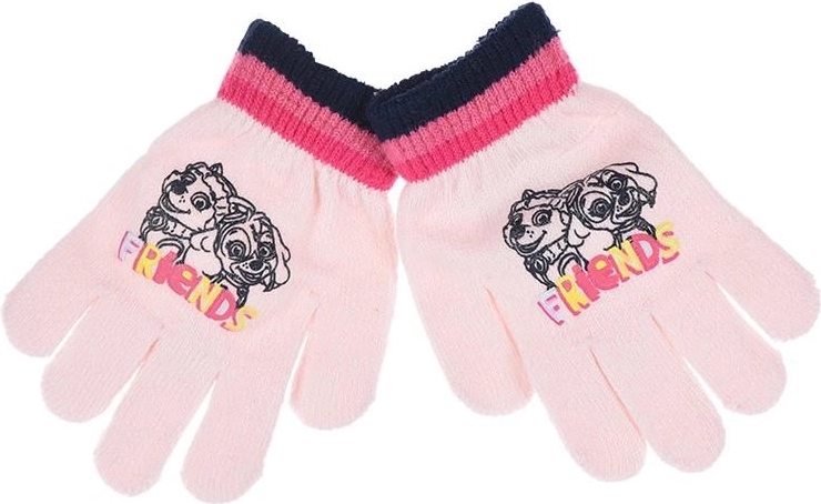 Paw Patrol Handschuhe rosa - 1 Stück
