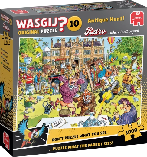 Jumbo Wasgij Retro Original 10: Antiquitätenjagd! Puzzle 1000 Teile