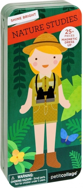 Magnetisches Puzzle-Set "Wissenschaftlerin" von Petit Collage