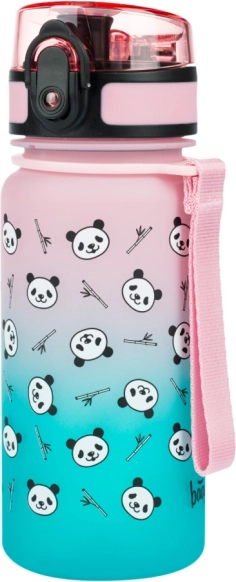 Tritan-Trinkflasche BAAGL Gradient Panda 350 ml