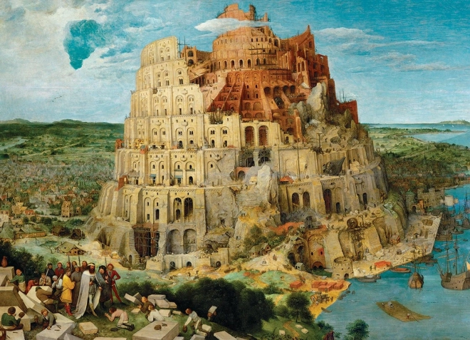 Puzzle Babylon Turm 1000 Teile