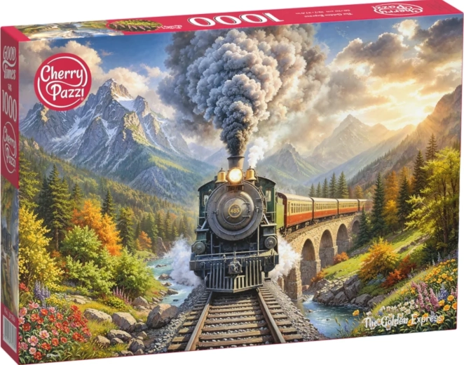 Cherry Pazzi Puzzle Goldener Express, 1000 Teile