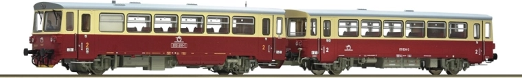 Roco Dieseltriebwagen 810 491-1 mit Beiwagen ZSSK H0