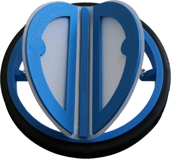 Geruchsverschluss-Zyklonklappe, zweiflügelig, 100 mm