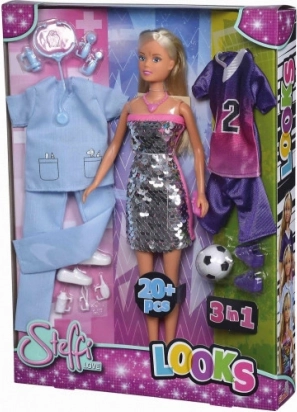 Puppe Steffi Love in verschiedenen Outfits