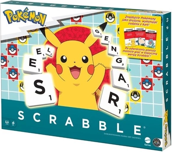 Mattel Scrabble Pokémon – tschechische Version