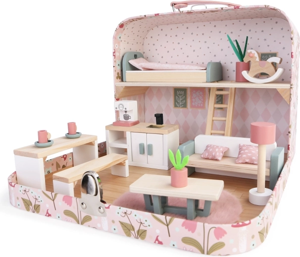 2Kids Toys Puppenhaus im Koffer – Küche