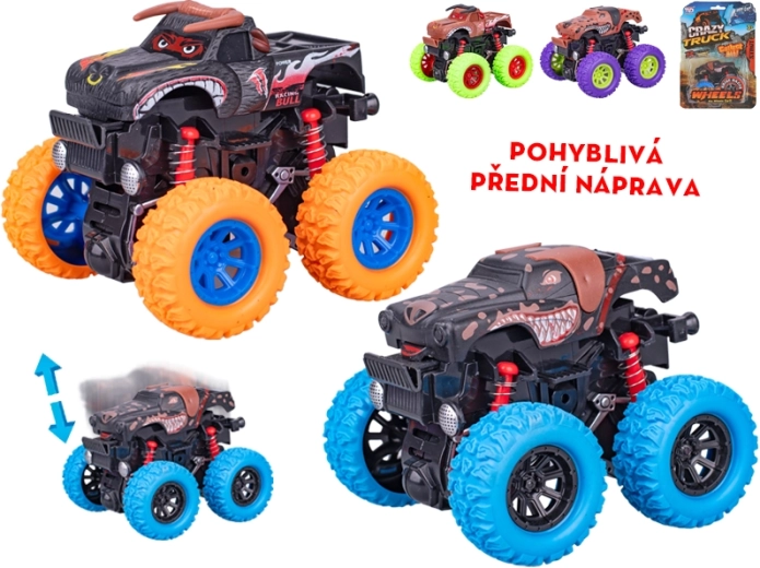 Crazy Truck Monstertruck mit Schwungrad 9 cm