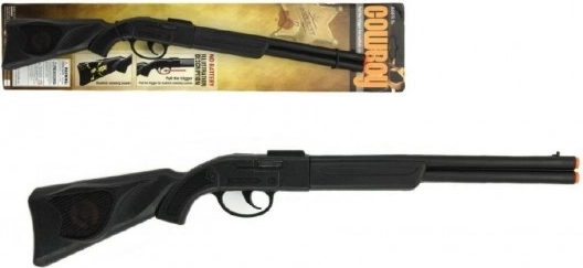 Pistole/Gewehr Cowboy klappernd Kunststoff 57 cm auf Karte