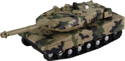 Panzer mit Schwungrad und Effekten