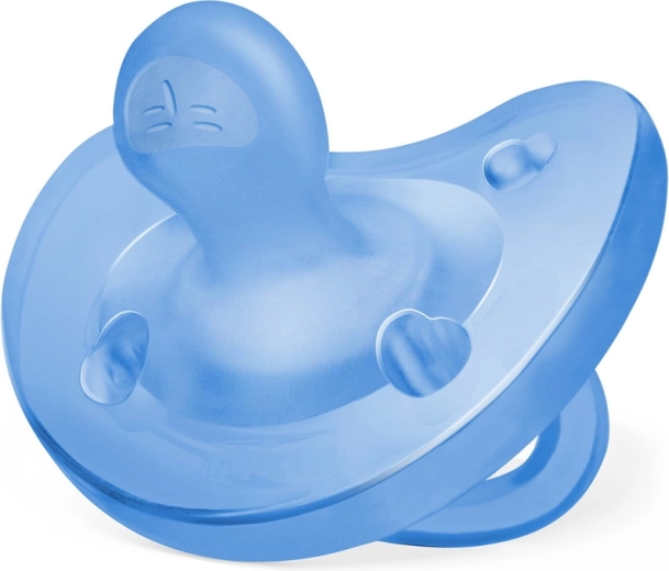 Chicco Physio Soft Vollsilikon-Schnuller für Jungen 6–16 Monate, 1 Stk.