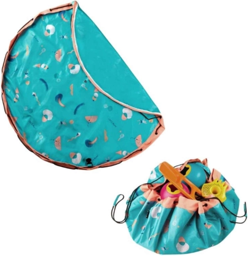 Play&Go Noomad Outdoor-Spieldecke und Spielzeugtasche Play
