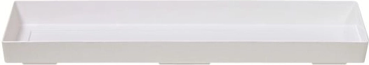 AGRO Untersetzer für Blumenkasten 50 cm weiß