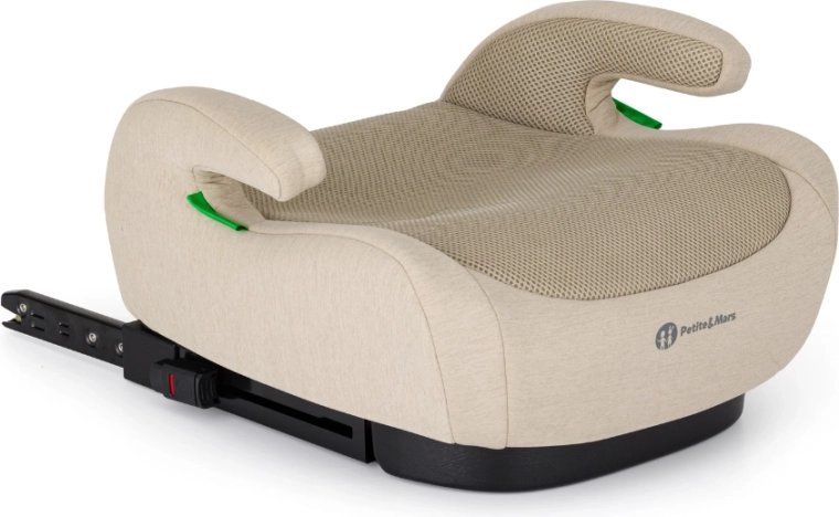 Petite&Mars Sitzerhöhung Optimus Pro i-Size Air Sage Beige 125–150 cm
