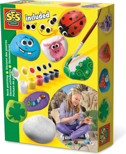Steine bemalen für Kinder