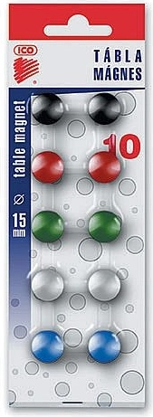 Magnete 15 mm, Set 10 Stk.