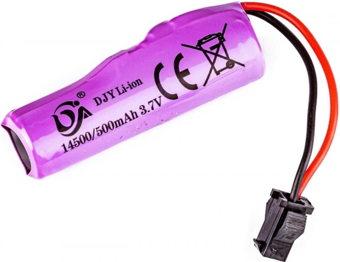 Li-ion-Akku 3,7 V 500 mAh mit JST-SM-Stecker für Drift-Auto SC24A – 1 Stück