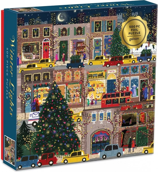 Galison Puzzle Winterlichter 500 Teile