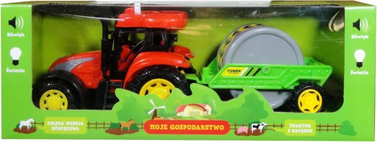 Traktor mit Anhänger und polnischem Soundmodul