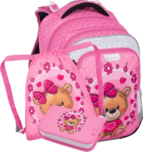 Bagmaster Lumi – kleines Schulset für Erstklässlerinnen – Bärchen