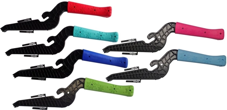 Bremshebel für Schlitten Flash/Superjet/Tron türkis – Set 2 Stk.