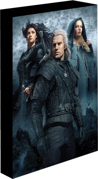 Leuchtendes LED-Bild The Witcher 30 × 40 cm