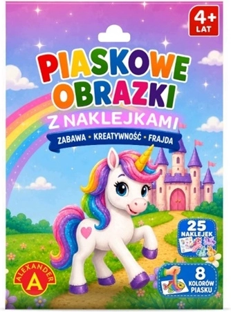 Kreativset Sandbilder Einhorn