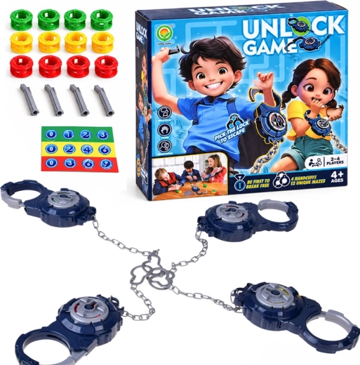 Geschicklichkeitsspiel Kajdanky – Entschlüssele den Code und befreie dich als Erster