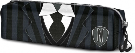 Federmäppchen Wednesday mit Uniformmotiv