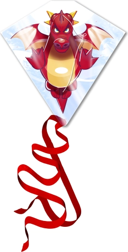 Flugdrachen 58 × 56 cm