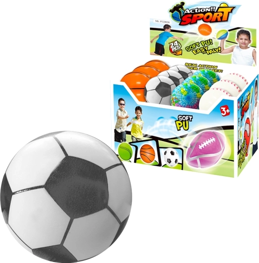 Sport-Ball 7 cm – weicher Schaumstoffball für Kinder