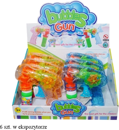 Seifenblasenpistole mit Licht