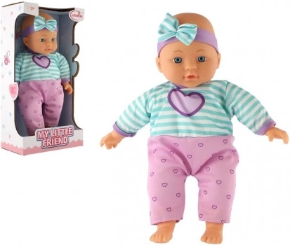 Puppe My Little Friend mit Schleife 30 cm