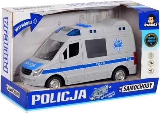 Polizeiauto mit Licht und Sound 1:16