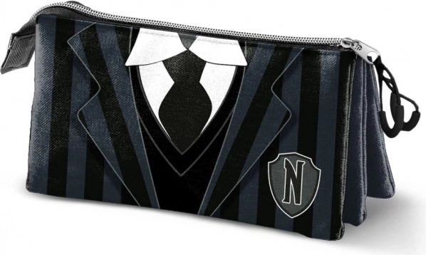 Dreifaches Federmäppchen Wednesday Uniform